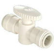Watts 3539-14/P-866 Stop Valve, 3/4 in Connection, CTS, 250 psi Pressure, Plastic Body