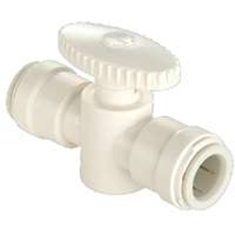 Watts 3539-14/P-866 Stop Valve, 3/4 in Connection, CTS, 250 psi Pressure, Plastic Body