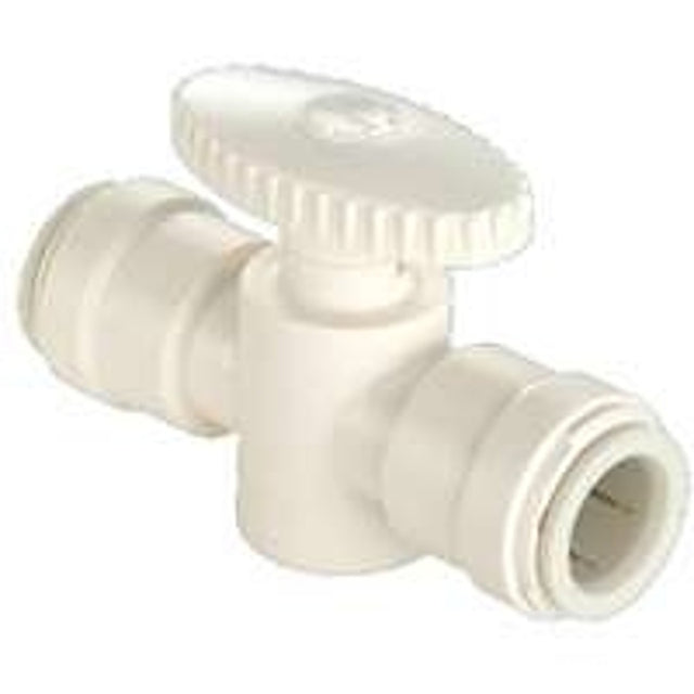 Watts 3539-14/P-866 Stop Valve, 3/4 in Connection, CTS, 250 psi Pressure, Plastic Body