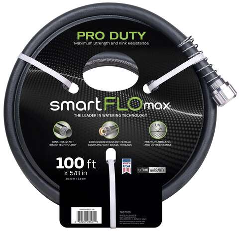 Ace SmartFLO 5/8 in. D X 100 ft. L Premium Grade Garden Hose, Pack of 3