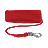 Attwood Solid Braid MFP Anchor Line, 3/8 x 50' Red
