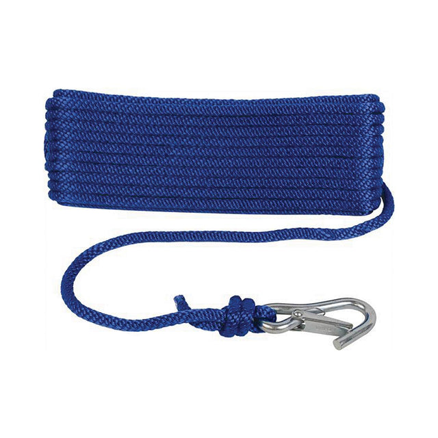 Attwood Solid Braid MFP Anchor Line, 3/8 x 50' Blue