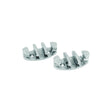 Attwood 3" Zig-Zag Cleat, Zinc Plated (2 Per Pack)