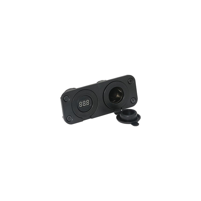 Attwood 142636 12V Adapter/Voltmeter