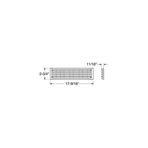 Louver Vent Venturi/White/Bulk