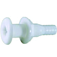 Attwood Thru Hull Connector For Hose, White - 1-1/2"