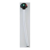 Attwood 14" Straight 1-Mile Pulsar Pole Mounted Bi-Color Stowaway, 2-Pin Locking Collar Pole