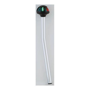 Attwood 14" Straight 1-Mile Pulsar Pole Mounted Bi-Color Stowaway, 2-Pin Locking Collar Pole