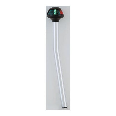 Attwood 14" Straight 1-Mile Pulsar Pole Mounted Bi-Color Stowaway, 2-Pin Locking Collar Pole