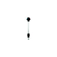 Attwood 14" Angled 1-Mile Pulsar Pole Mounted Bi-Color Stowaway, 2-Pin Standard Pole