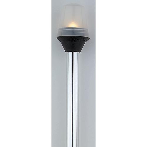 Attwood 5100241 Frosted Globe All-Round Light, 2-Pin Standard Pole 24"