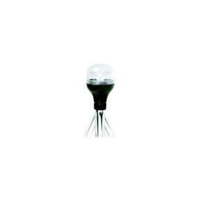 Attwood 5550PA207 2NM LED All-Round Fold-Down Light with Lightarmor Base & Aluminum Pole, 20"