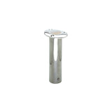 Attwood Rod Holder Flush Mount Stainless Steel 0 Degree White Open End