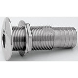 Attwood Thru Hull Stainless Steel 1" For Hose