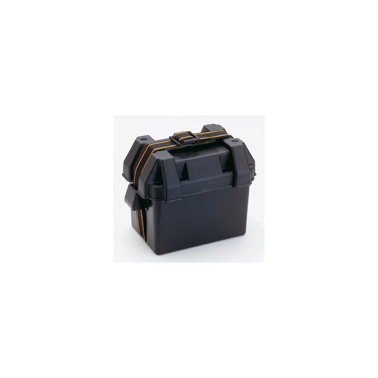 Attwood 90821 Standard Battery Box, Black, Vented - Fits Group 16