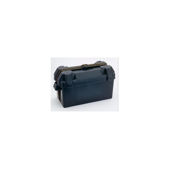 Attwood 90841 Large Battery Box, Black, Vented - Fits Group 29/31