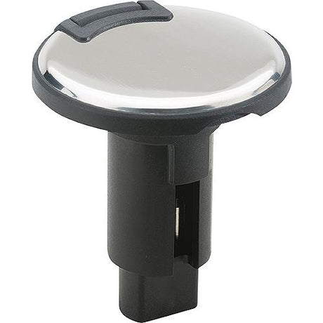Attwood LightArmor Plug-In Base - Round Series, 3-Pin, 316 S.S.