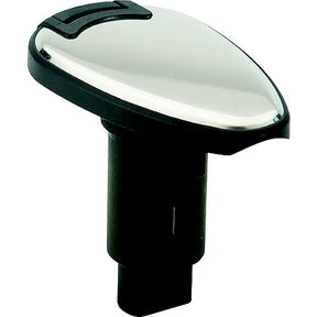 Attwood LightArmor Plug-In Base - Teardrop Series, 3-Pin, 316 S.S.