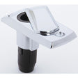 Rectangular 2-Pin Chrome Zamak Base, Bulk