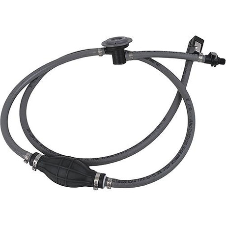 Attwood Fuel Line Hose Kit 3/8" x 6' With Fuel Demand Valve and Sprayless Connector For Evinrude