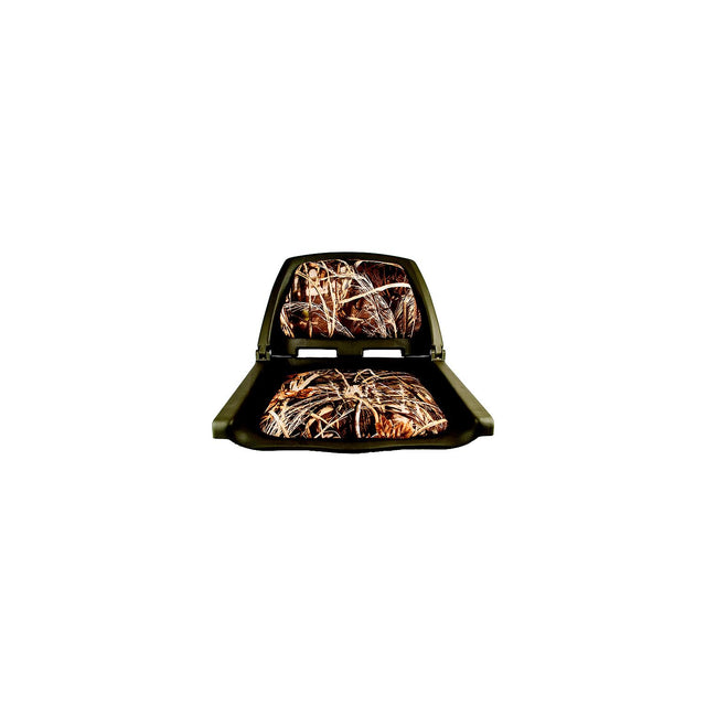 Attwood Padded Flip Boat Seat, Camoflauge