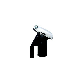Attwood 99DFPVAS1S Angled Gas Deck Fill For Pressure Release Systems, Stainless Cap