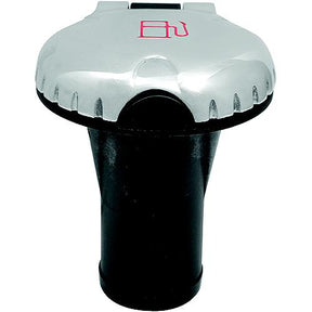 Attwood 99DFCCSS1S Straight Deck Fill For Carbon Canister Systems, Stainless Cap