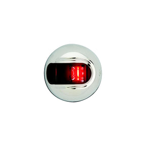 Attwood LightArmor LED Vertical Surface Mount Port Side Light, Round