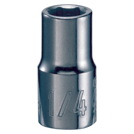 Craftsman 1/4 in. X 1/4 in. drive SAE 6 Point Standard Shallow Socket 1 pc