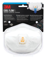 3M N100 Disposable Particulate Respirator White 1 pc