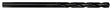 Irwin Aircraft Extension 1/16 in. X 12 in. L High Speed Steel Split Point Drill Bit Straight Shank 1