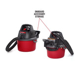 Craftsman CMXEVBE172501 2.5 gal Corded Wet/Dry Vacuum Tool Only 3 amps 120 V 2.5 HP