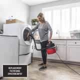 Craftsman CMXEVBE172501 2.5 gal Corded Wet/Dry Vacuum Tool Only 3 amps 120 V 2.5 HP