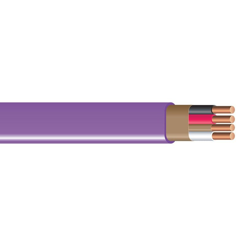 Romex 63947672 Sheathed Cable, 12 AWG Wire, 3-Conductor, 250 ft L, Copper Conductor, PVC Insulation, Nylon Sheath