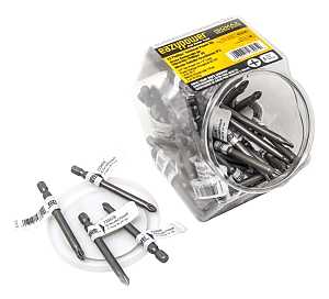 Korky StrongARM Series 6052BP Toilet Handle and Lever, Aluminum/Brass, Chrome