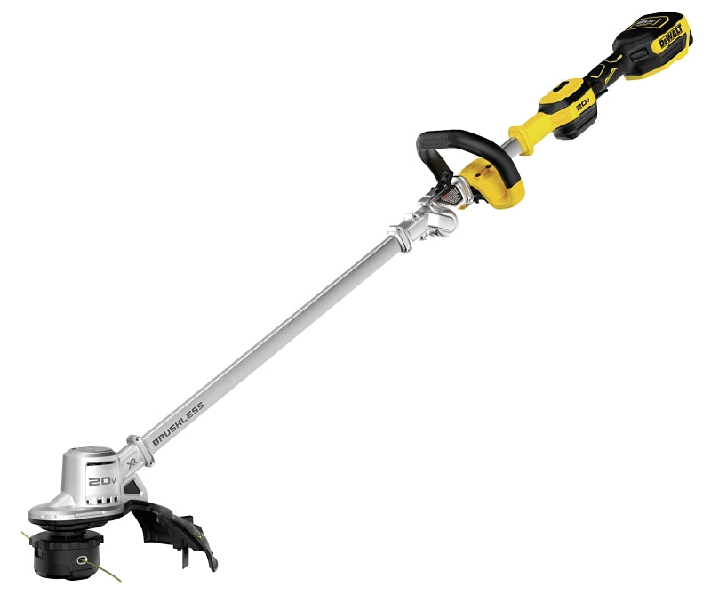 DEWALT DCST922P1 Folding String Trimmer, Battery Included, 20 V, 0.08 in Dia Line