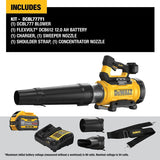 DEWALT DCBL777Y1 High-Power Brushless Blower Kit, Battery Included, 4 Ah, 60 V, Lithium-Ion, 760 cfm Air