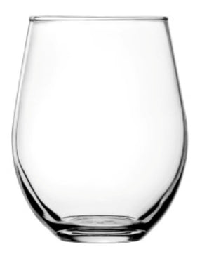 Anchor Hocking 95142 Stemless Glass Set, 20 oz Capacity, Glass, Clear, Dishwasher Safe: Yes