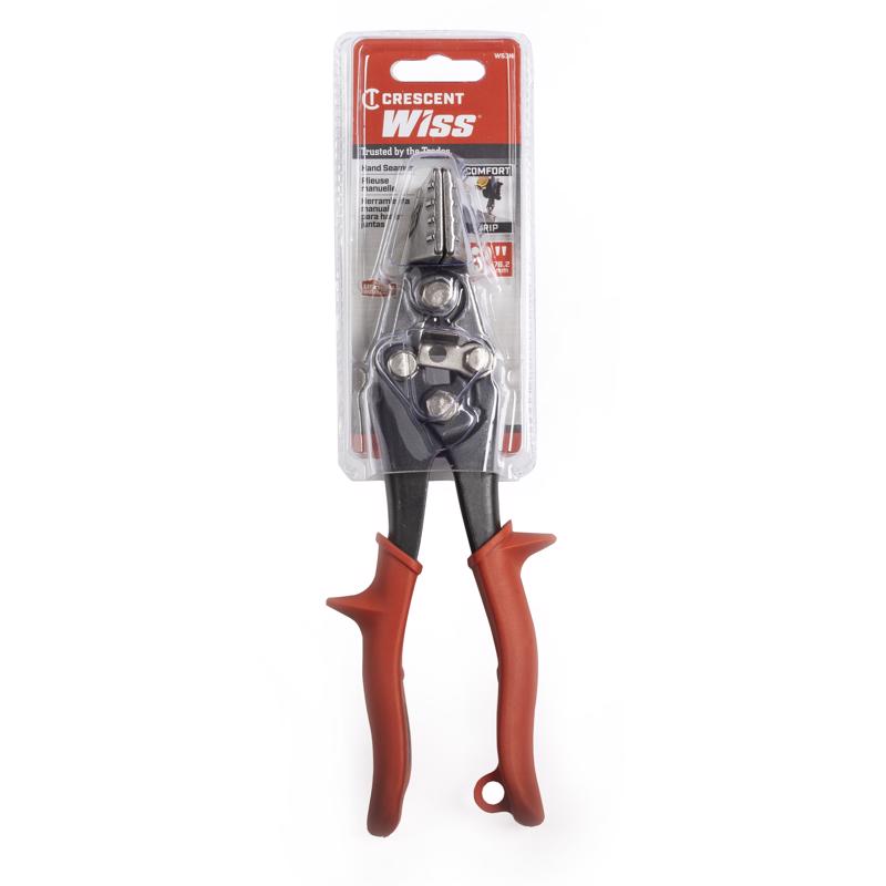 Crescent Wiss 8-3/4 in. HVAC Hand Seamer Red 1 pk