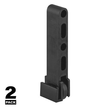 Prime-Line G 3088 Roller Assembly, 1-15/16 in L, Nylon/Plastic, Black