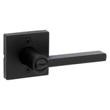 Kwikset Signature Series 740HFL SQT 514 SMT Entry Lever, Matte Black, Zinc, Residential, Re-Key Technology: Smart Key