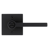 Kwikset Signature Series 740HFL SQT 514 SMT Entry Lever, Matte Black, Zinc, Residential, Re-Key Technology: Smart Key
