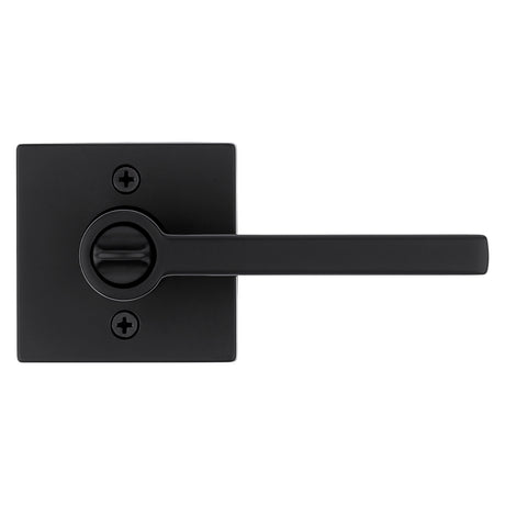 Kwikset Signature Series 740HFL SQT 514 SMT Entry Lever, Matte Black, Zinc, Residential, Re-Key Technology: Smart Key
