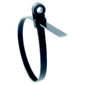 Radius Cable Black 7-1/2" 1000/Pk