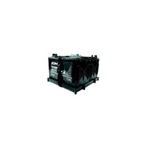T-H Marine Dual Battery Holder Tray With Plastic Buckle For Two Series 27 Deep Cycle Batteries