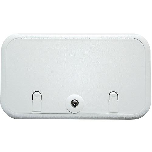 Designer Series Access Hatches - Locking, 11" x 15" White
