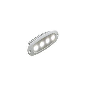 T-H Marine LED39120DP Oval Recessed Mount Spreader 4 Bright White LED Lights