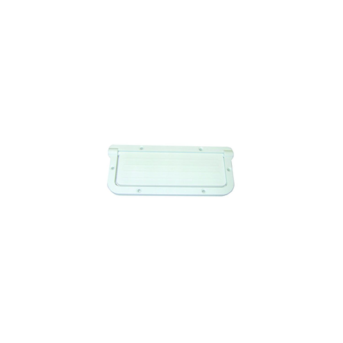 T-H Marine Large Rectangular Scupper Fits 2 x 5-1/2″ Hole, White ...