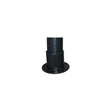 T-H Marine RFK25Y1DP Black Rigging Flange Hose and 4' of 2.5" Black Hose
