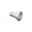 T-H Marine Straight Thru-Hull Fitting For Hose, White